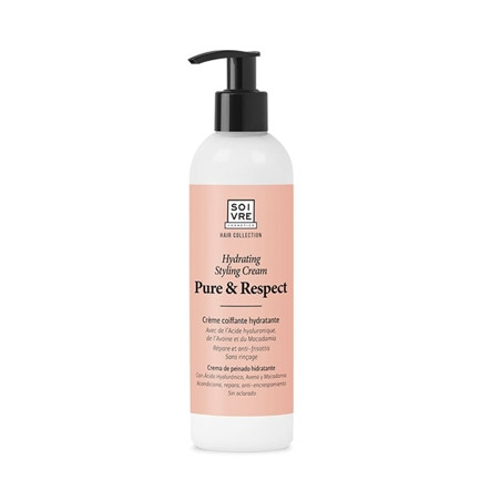 Soivre Crema de Peinado Hidratante Pure y Respect 250ml