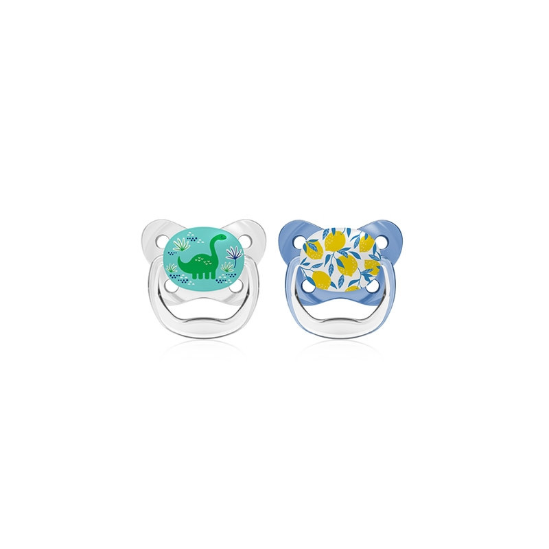 Dr Browns Prevent Chupete Silicona Azul 6-18m 2 Uds