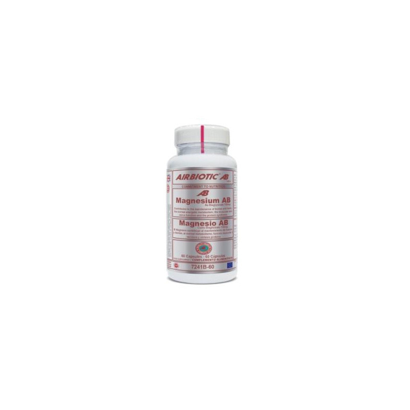 Airbiotic AB Magnesium Bisglicinato 150mg 60 Capsulas