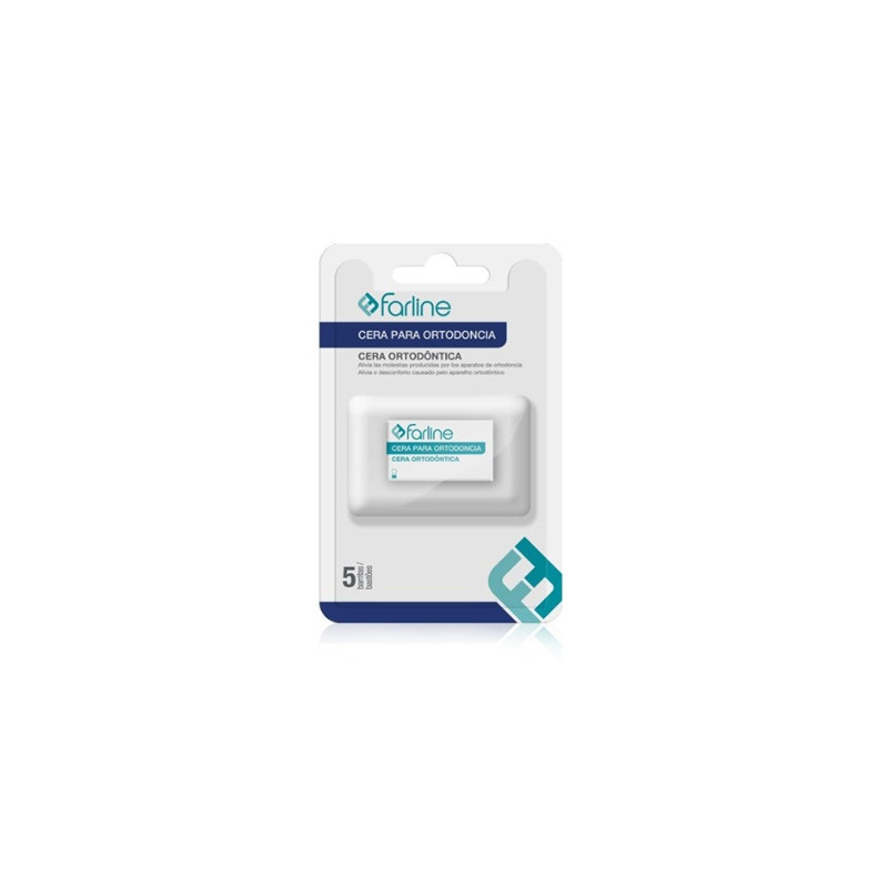 Farline Cera para Ortodoncia Barras 5 Uds