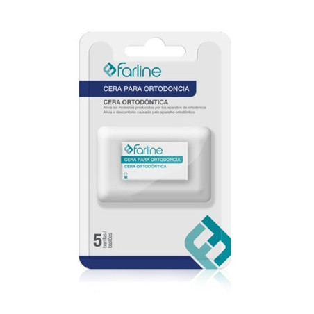 Farline Cera para Ortodoncia Barras 5 Uds
