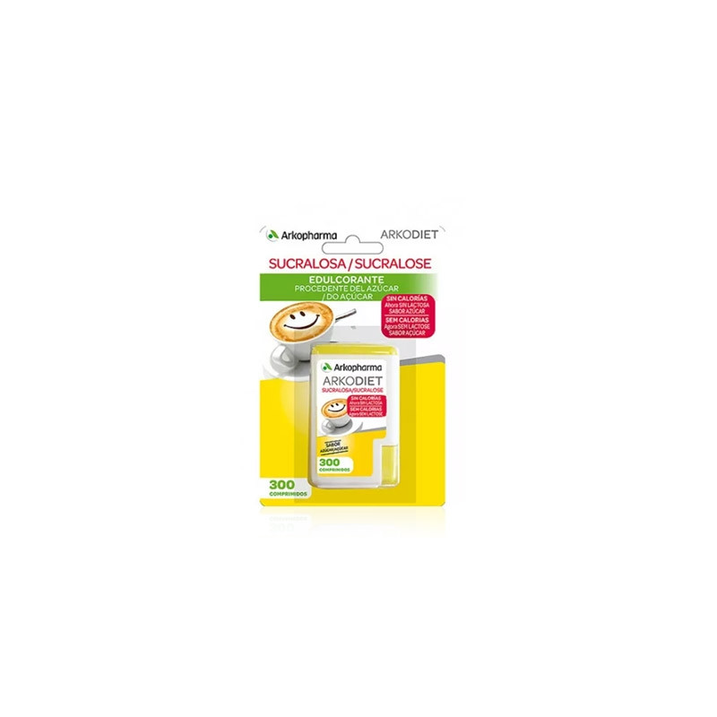 Arkodiet Sucralosa Edulcorante 300 Comprimidos