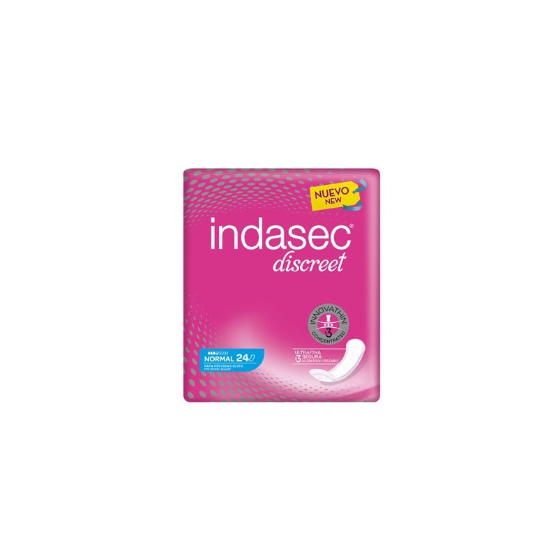 Indasec Discreet Normal 24Uds