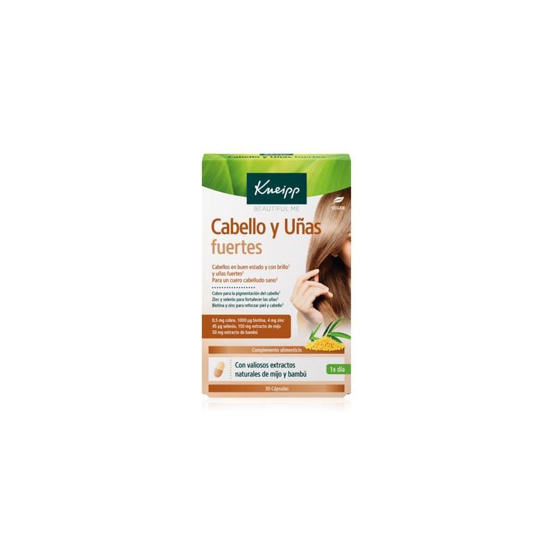 Kneipp Cabello y Uñas Fuertes 30 Capsulas
