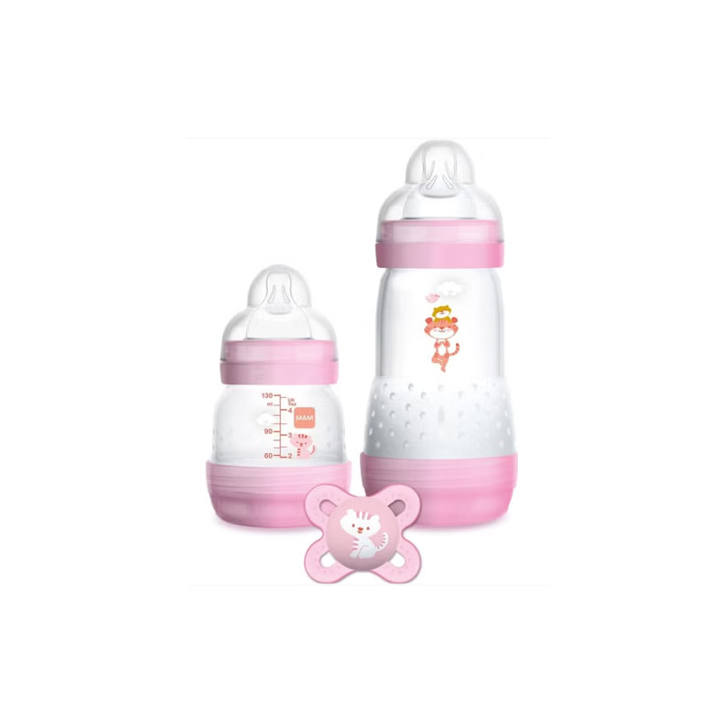 Mam Easy Start Set Recien Nacidos Rosa 0m+ 3 Productos