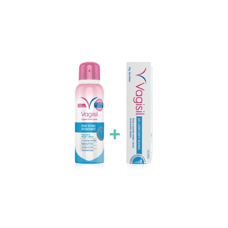 Vagisil Gel Hidratante Vaginal 50gr + Spray Intimo 125ml
