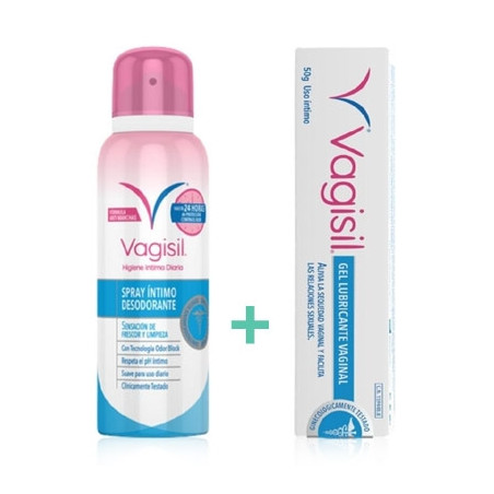 Vagisil Gel Hidratante Vaginal 50gr + Spray Intimo 125ml