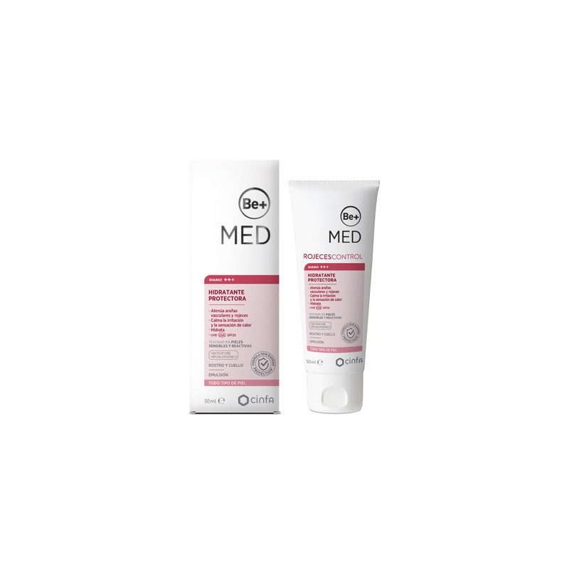 Be+ MED Rojeces Control Crema Hidratante 50ml