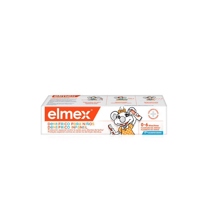 Elmex Pasta Dental Infantil 0-6 Años 50ml