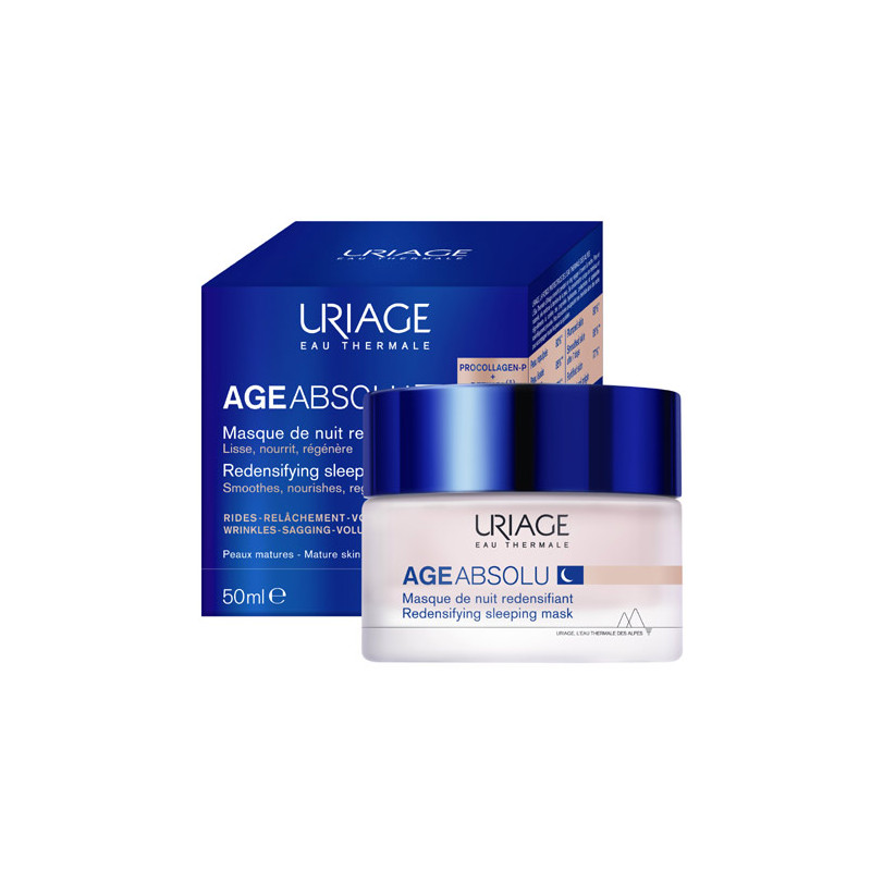 Uriage Age Absolu Mascarilla de Noche Redensificante 50ml
