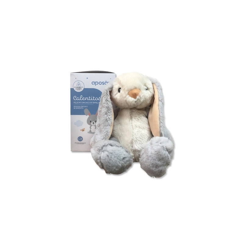 Aposan Calentitos Peluche Conejo con Saco de Semillas