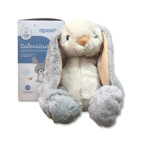 Aposan Calentitos Peluche Conejo con Saco de Semillas