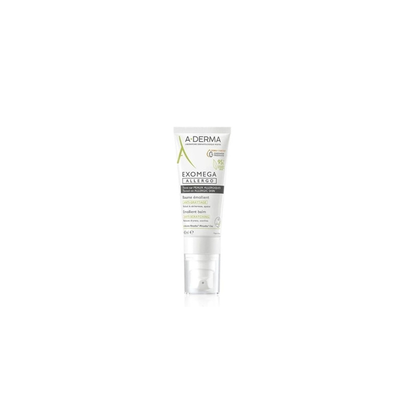 Aderma Exomega Allergo Balsamo Facial Emoliente Anti-Rascado 40ml
