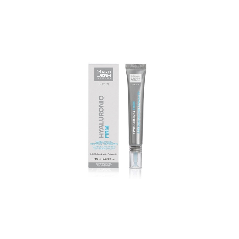 Martiderm Shots Hyaluronic Firm Gel Hidratante y Reafirmante 20ml