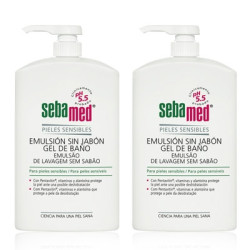 Sebamed Emulsion Sin Jabon Gel de Baño Duplo 2x750ml