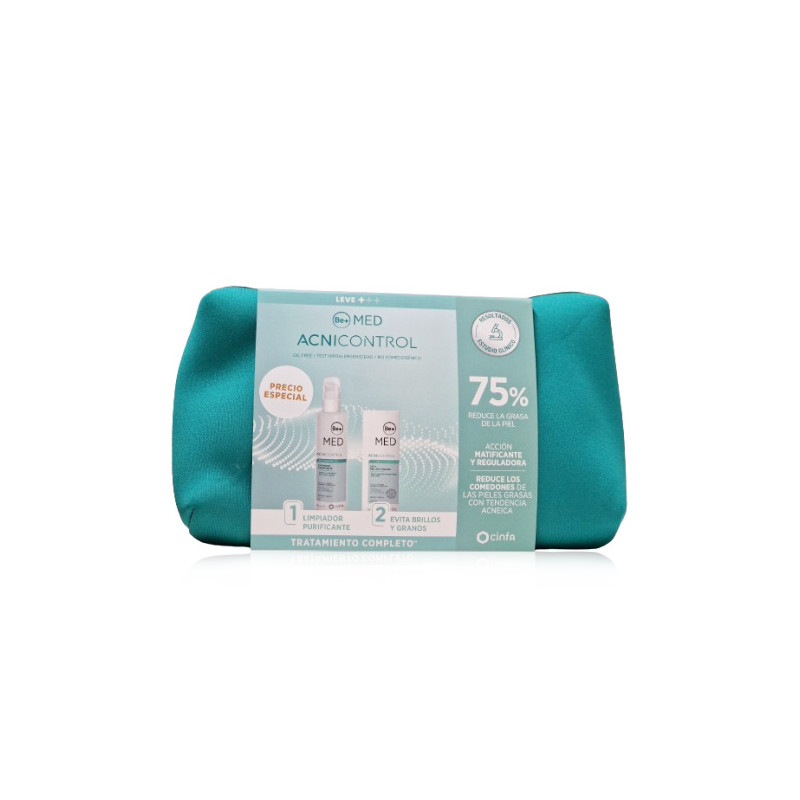 Be+ Med Acnicontrol Leve Gel Limpiador 200ml + Emulsion 50ml