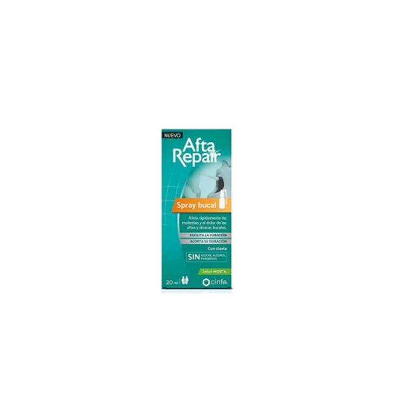 Afta Repair Spray Bucal Sabor Menta 20ml