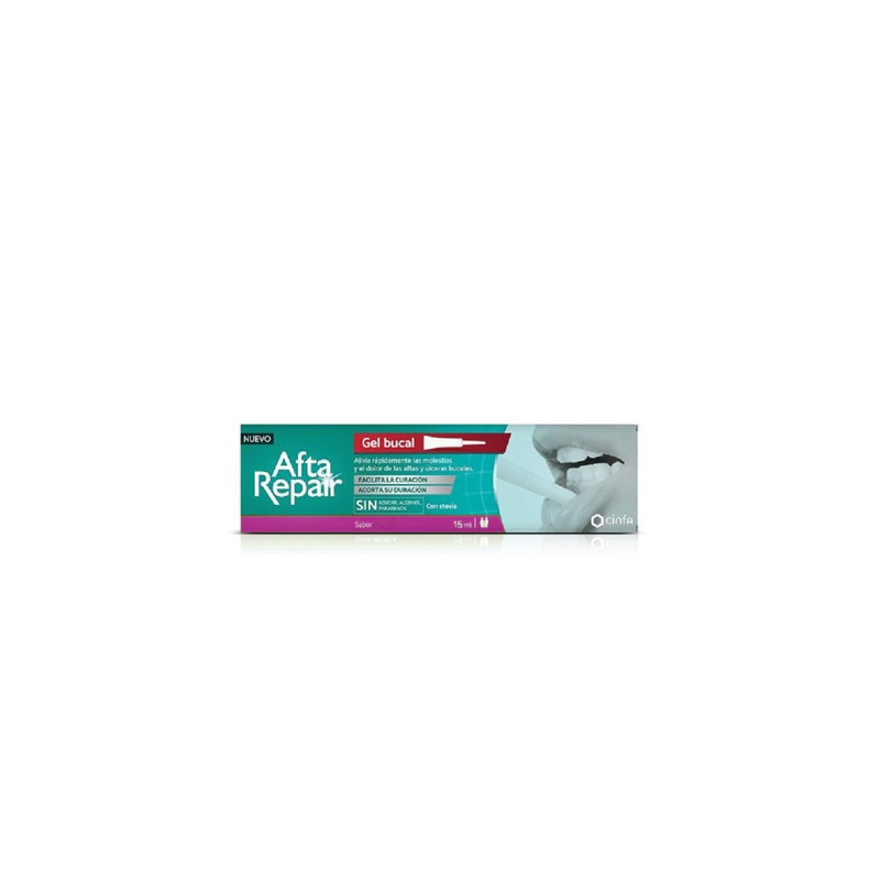Afta Repair Gel Bucal Sabor Frutos del Bosque 15ml