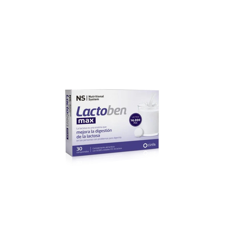 Nutritional System Lactoben Max 30 Comprimidos