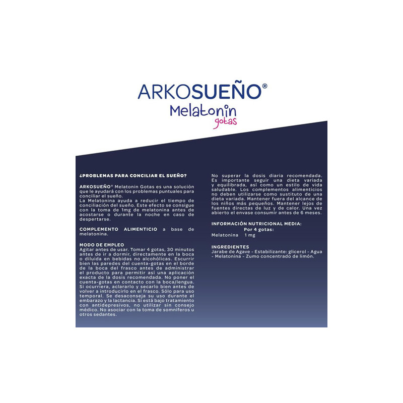 Arkosueño Melatonin Gotas 30ml