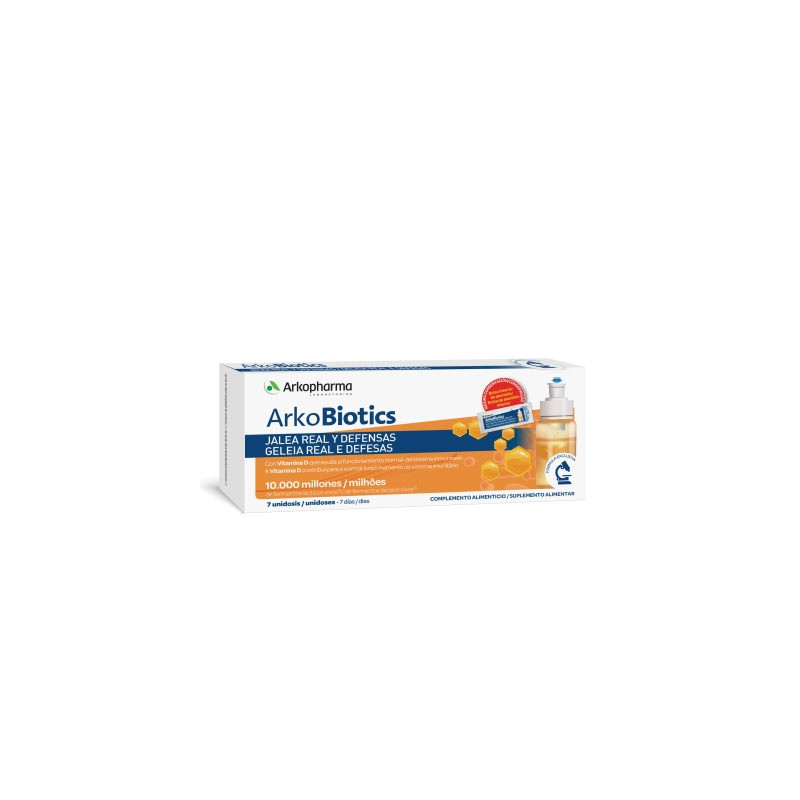 Arkobiotics Jalea Real y Defensas 7 Unidosis