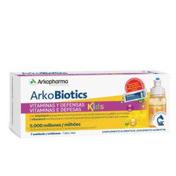 Arkobiotics Vitaminas y Defensas Kids 7 Unidosis