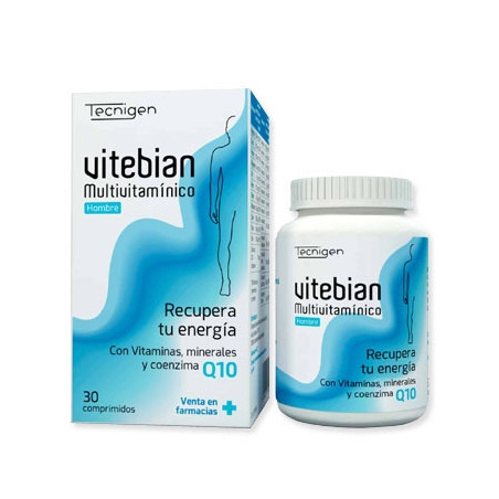 Tecnigen Vitebian Multivitaminico Hombre 30 Comprimidos