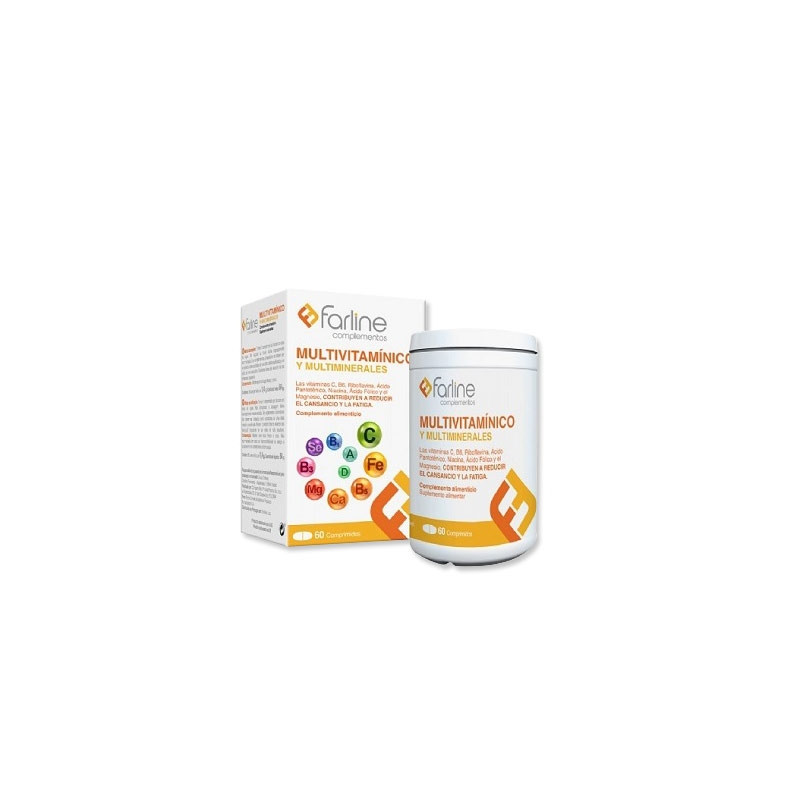 Farline Multivitaminico y Multiminerales 60 Comprimidos