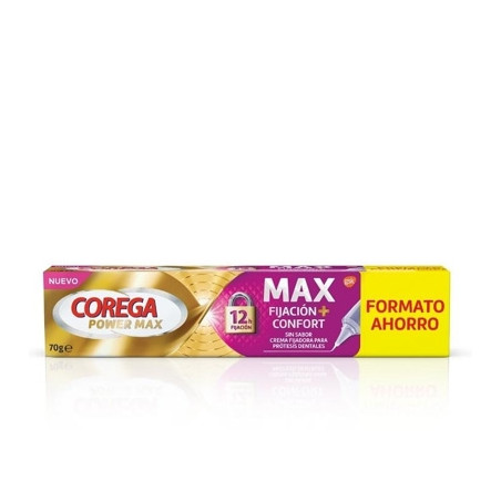 Corega Power Max Crema Protesis Fijacion + Confort 70g