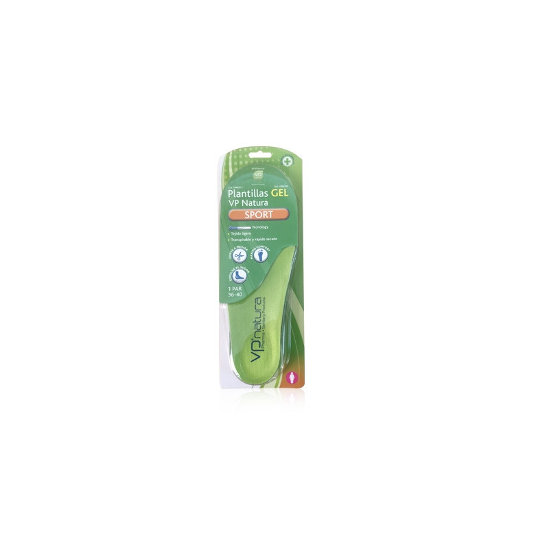 VP Natura Plantillas Gel Sport Tallas 36-40