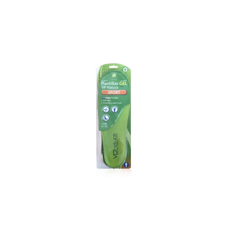 VP Natura Plantillas Gel Sport Tallas 41-46