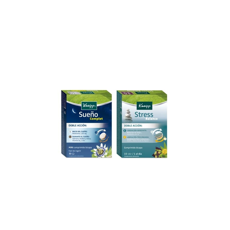 Kneipp Sueño Complet 30 Comp + Stress Balance 15 Comp