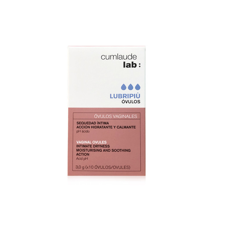 Cumlaude Lab Lubripiu Sequedad Intima Ovulos Vaginales 10 Uds