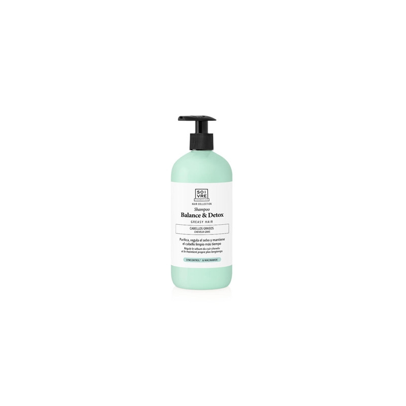 Soivre Champu Equilibrante Balance y Detox Cabellos Grasos 500ml