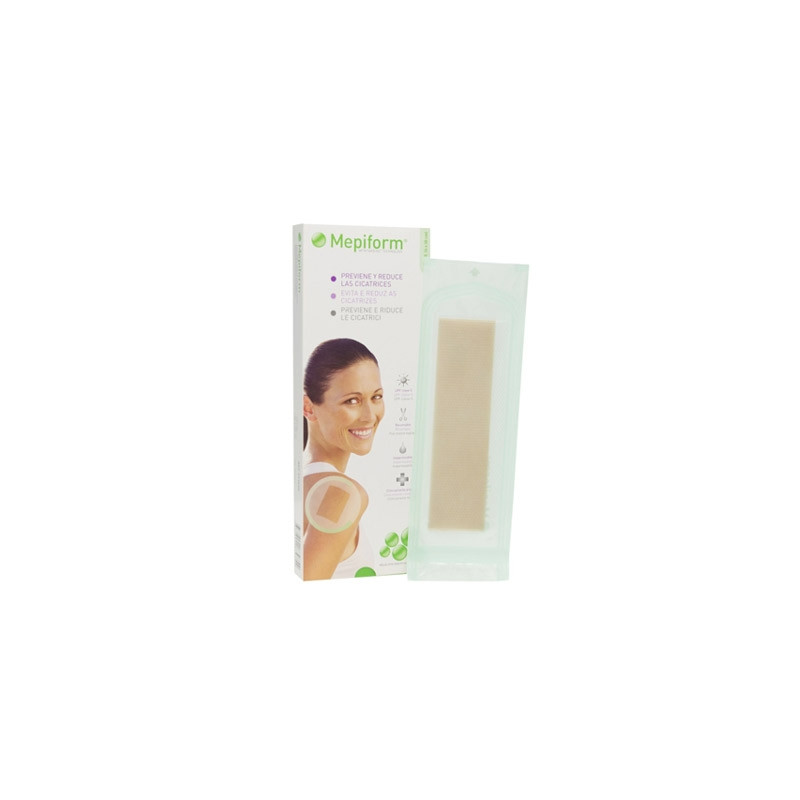 Mepiform Reductor de cicatriz silicona lamina 4x30 cm 5uds