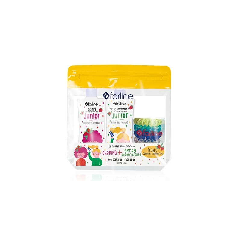 Farline Champu Junior Aceite Arbol del Te 250ml + Spray 250ml