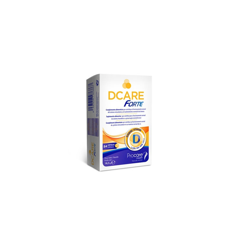 Dcare Forte Vitamina D 84 Capsulas