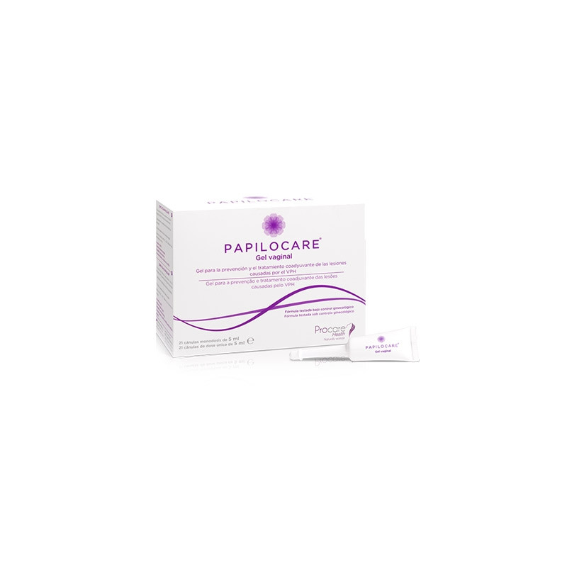 Papilocare Gel Vaginal Canulas Modonosis 5ml 21 Uds