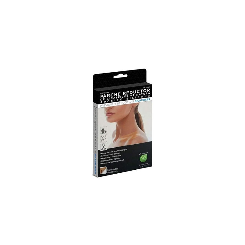 VP Natura Parche Reductor Cicatrices Silicona 10x18cm 5 Uds