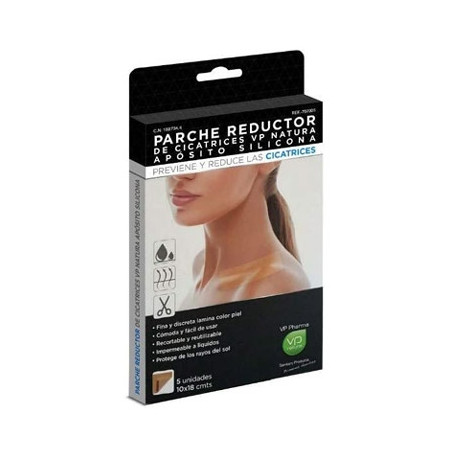 VP Natura Parche Reductor Cicatrices Silicona 10x18cm 5 Uds