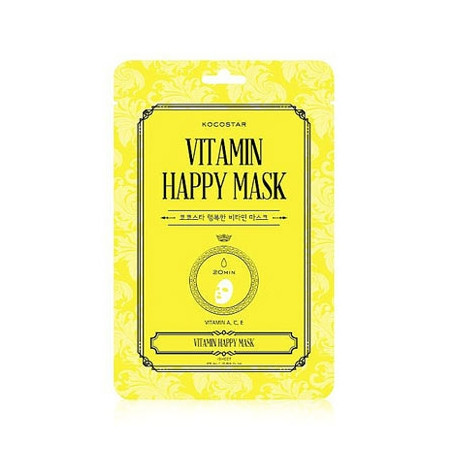 Kocostar Vitamin Happy Mask Mascarilla Facial Antioxidante 1 Ud