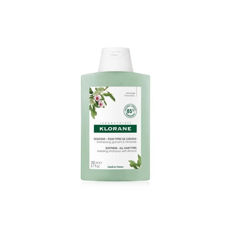 Klorane Champu Voluminador Leche Almendras 200ml