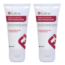 Farline Crema de Manos Reparadora Duplo 2x50ml