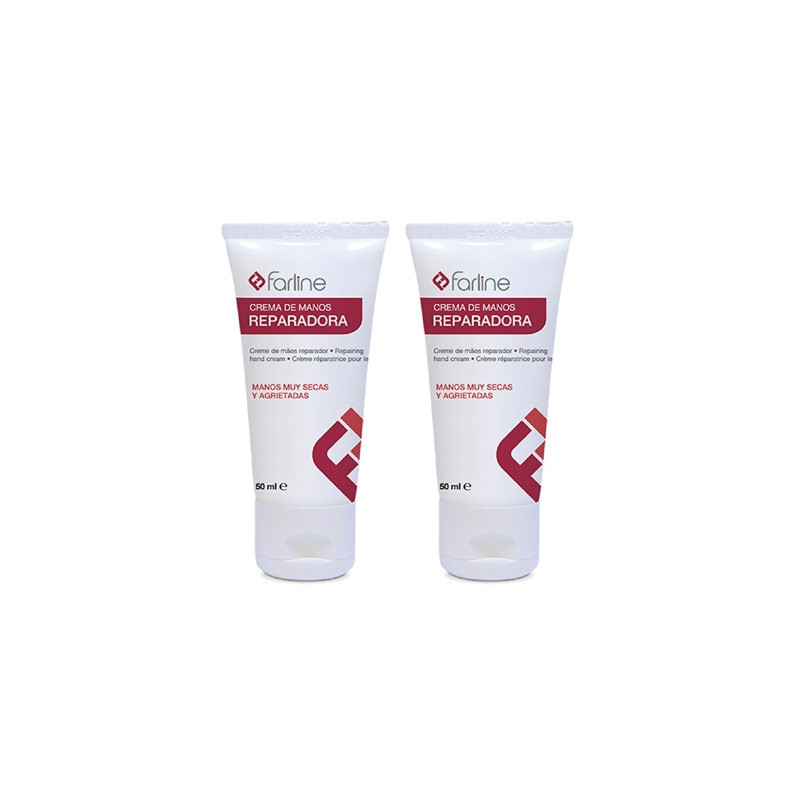 Farline Crema de Manos Reparadora Duplo 2x50ml