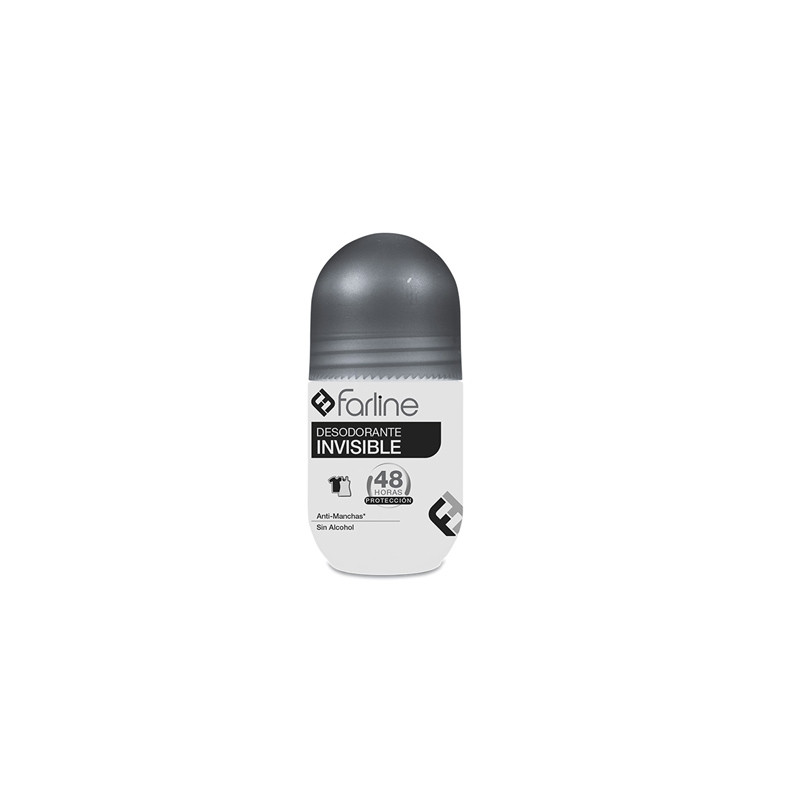 Farline Desodorante Invisible 48h Anti-Manchas Roll-On 50ml
