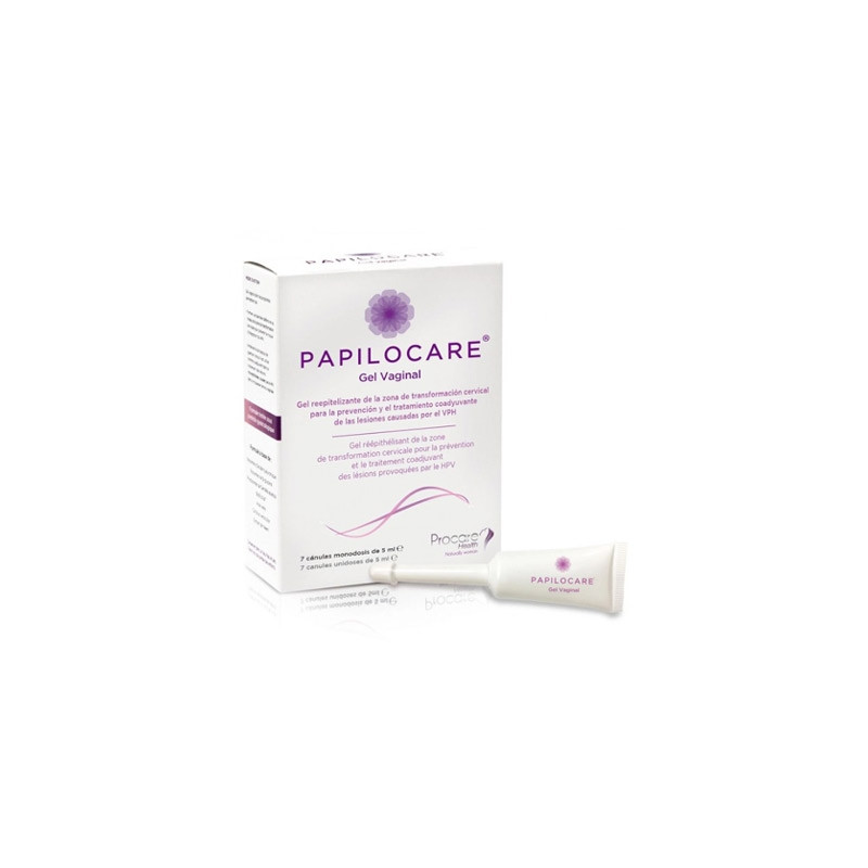 Papilocare Gel Vaginal Canulas Monodosis 5ml 7 Uds