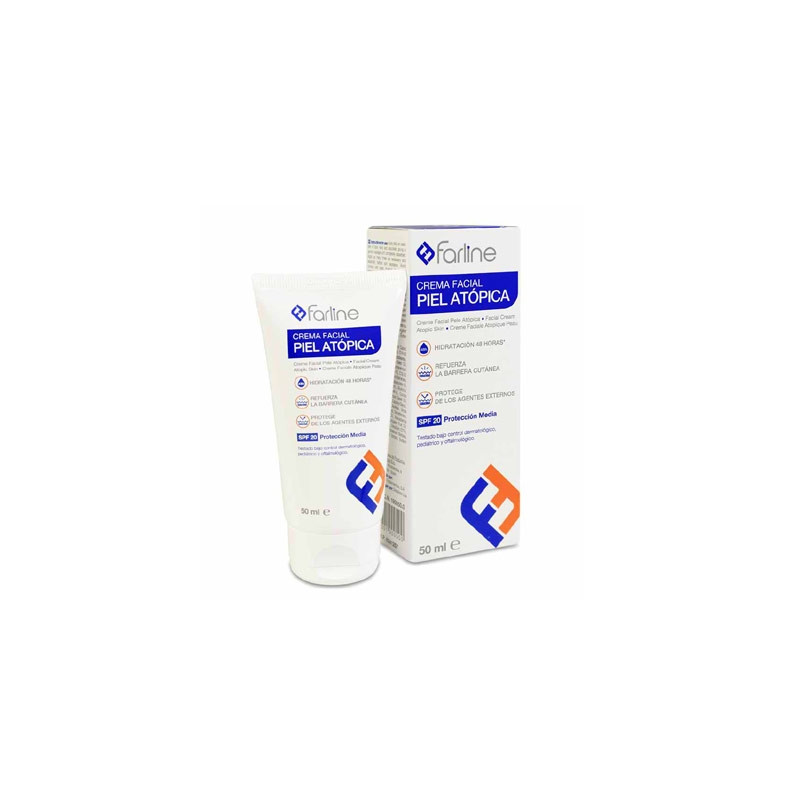 Farline Crema Facial Piel Atopica Spf20 50ml