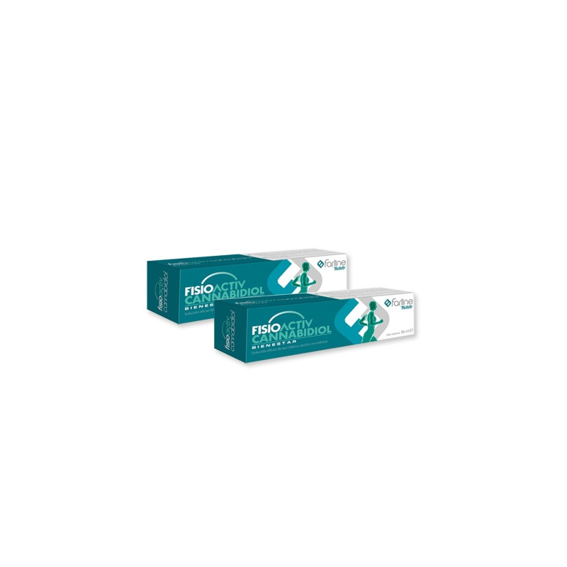 Farline Fisioactiv Cannabidiol Crema Duplo 2x60ml