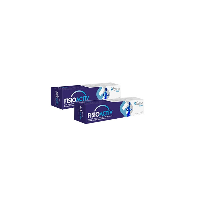 Farline Fisioactiv Gel Masaje Deportivo Duplo 2x60g