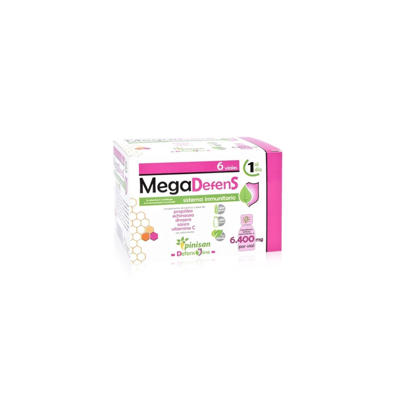Pinisan Mega Defens Sistema Inmunitario Viales 30ml 6 Uds